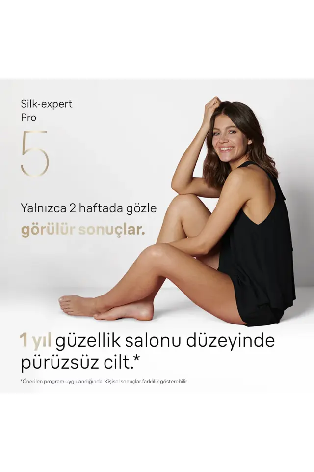 Braun IPL Silk·expert Pro 5, Evde Tüy Alma, Çanta, 1 Başlık ile, PL5052