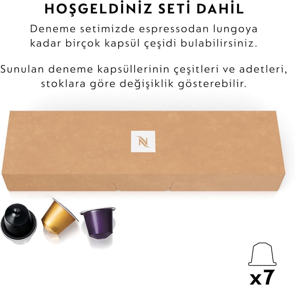 Nespresso C40 Inissia Espresso Kahve Makinesi, Kırmızı