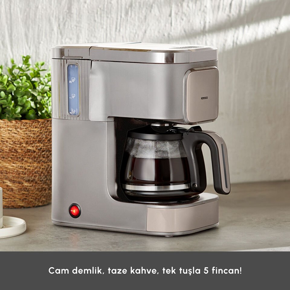Karaca Just Coffee Aroma 2 In 1 Filtre Kahve ve Çay Demleme Makinesi Latte