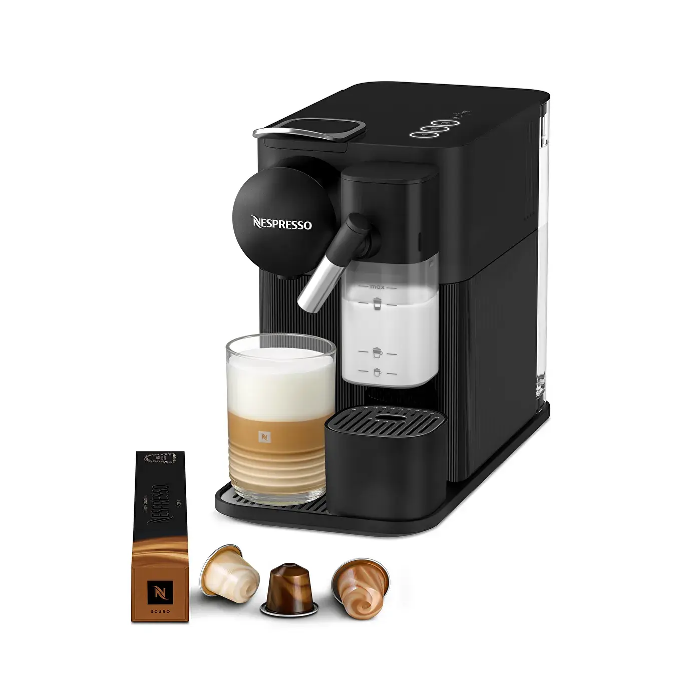 Nespresso F121 Lattissima One Black Kahve Makinesi