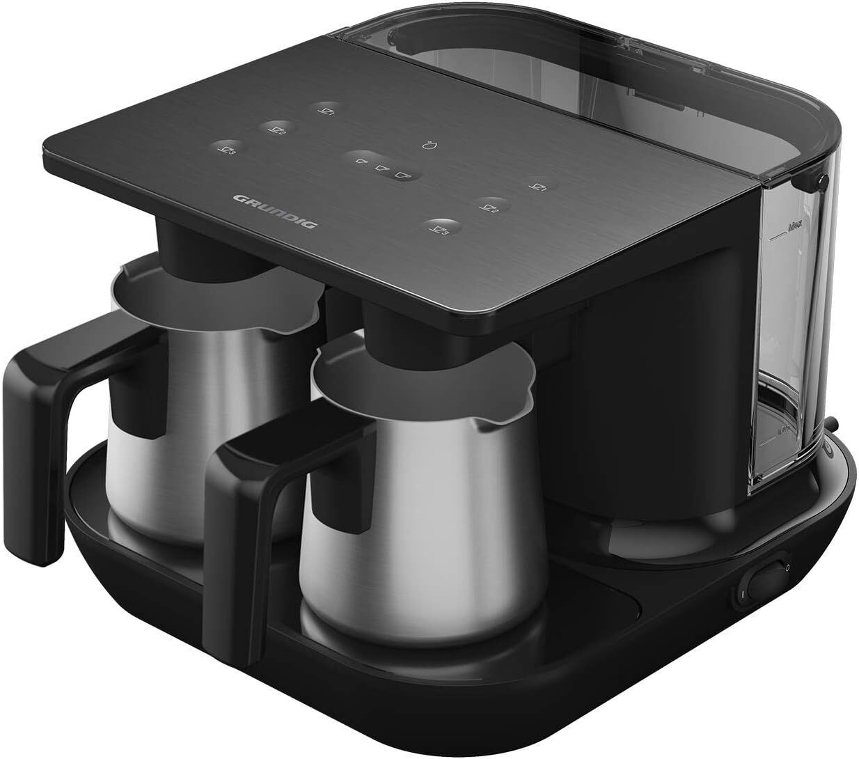 Grundig TCM 7061 D İkili Çelik Türk Kahvesi Makinesi