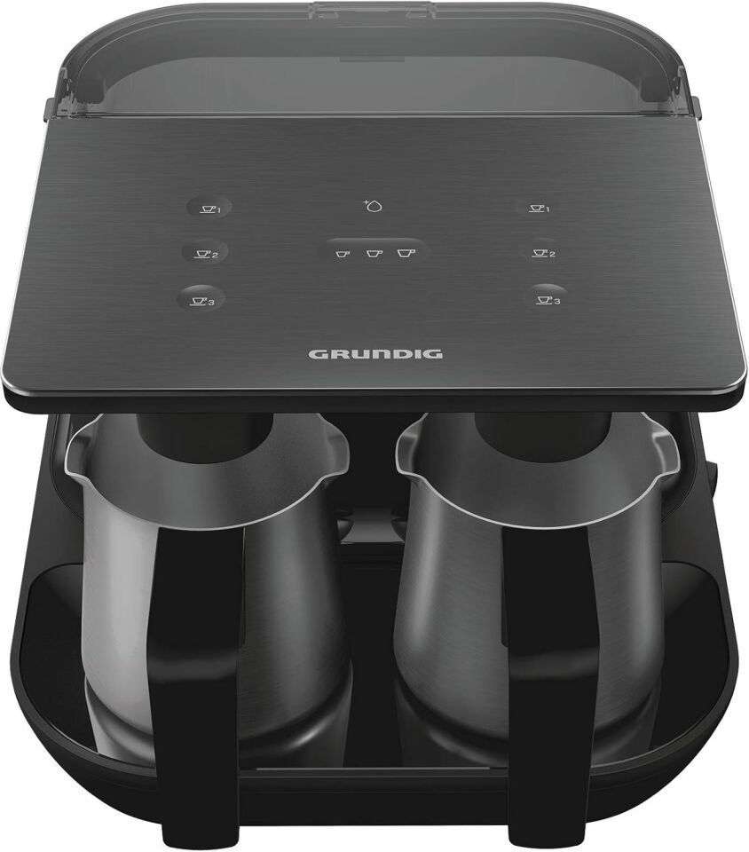 Grundig TCM 7061 D İkili Çelik Türk Kahvesi Makinesi