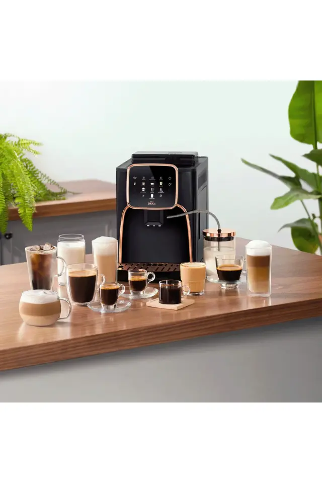 Arzum Okka Espresso Pro M Tam Otomatik Espresso Makinesi Bakır - OK0028-04