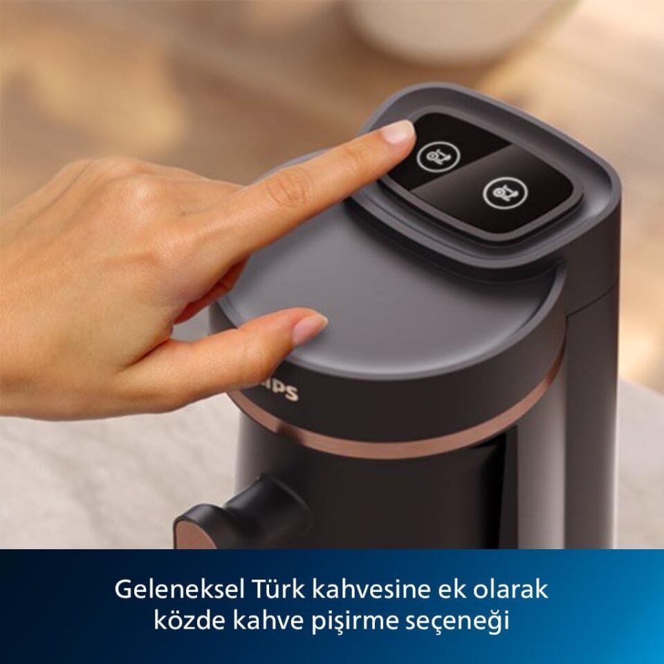 Philips Series 5000 HDA150/61 Inox Türk Kahve Makinesi
