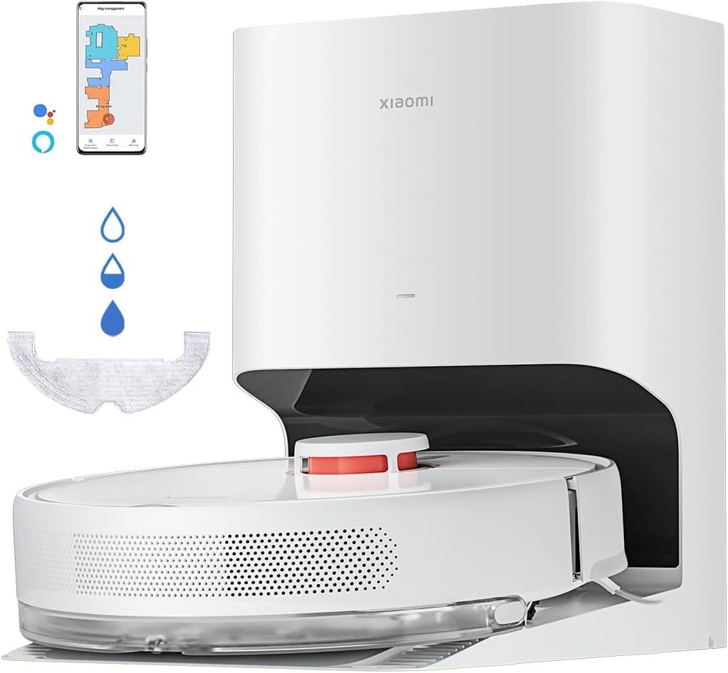 Xiaomi Robot Vacuum X10 Plus Çöp İstasyonlu Akıllı Robot Süpürge
