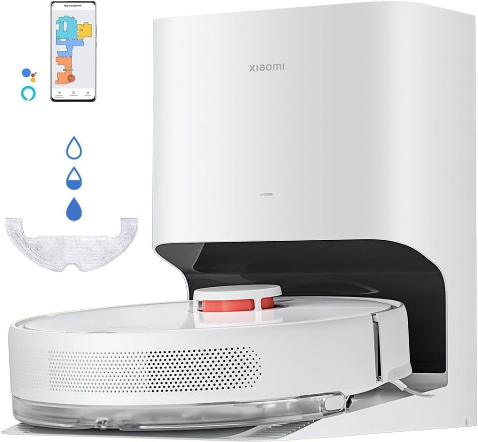 Xiaomi Robot Vacuum X10 Plus Çöp İstasyonlu Akıllı Robot Süpürge