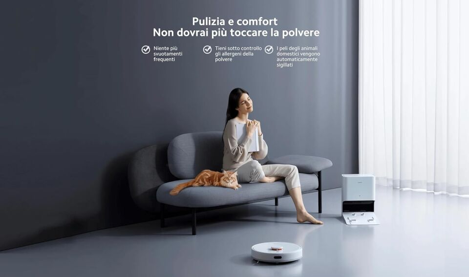 Xiaomi Robot Vacuum X10 Plus Çöp İstasyonlu Akıllı Robot Süpürge