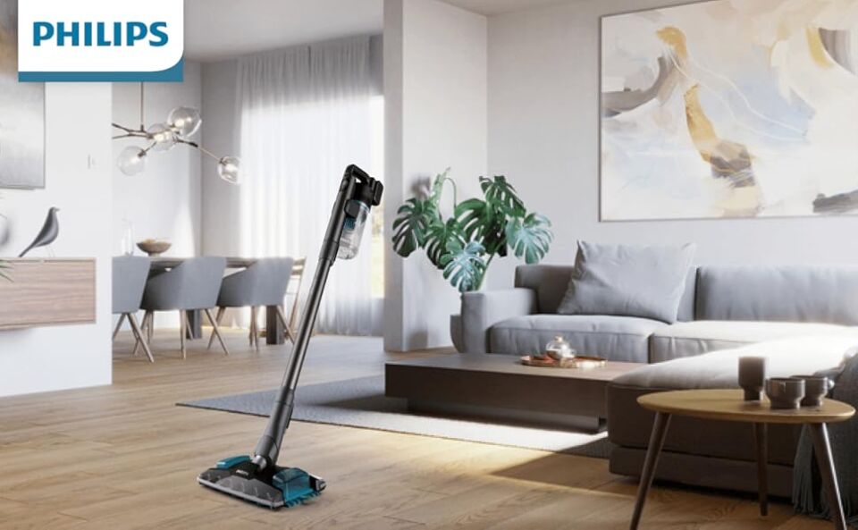 Philips 8000 Serisi Aqua Plus XC8053/01 Şarjlı Dikey Süpürge