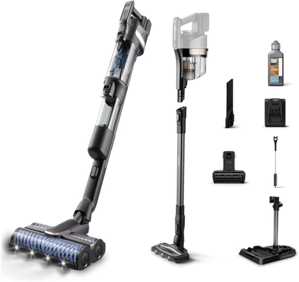 Philips Aqua Trio XW9463/11 Islak Kuru Şarjlı Dikey Süpürge