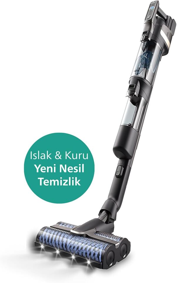Philips Aqua Trio XW9463/11 Islak Kuru Şarjlı Dikey Süpürge