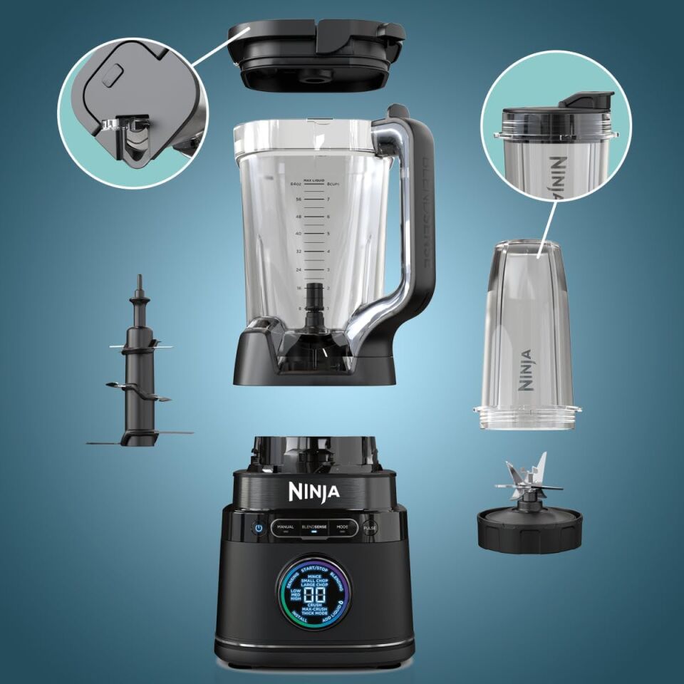 Ninja Detect Duo BlendSense Blender+Smoothie Maker
