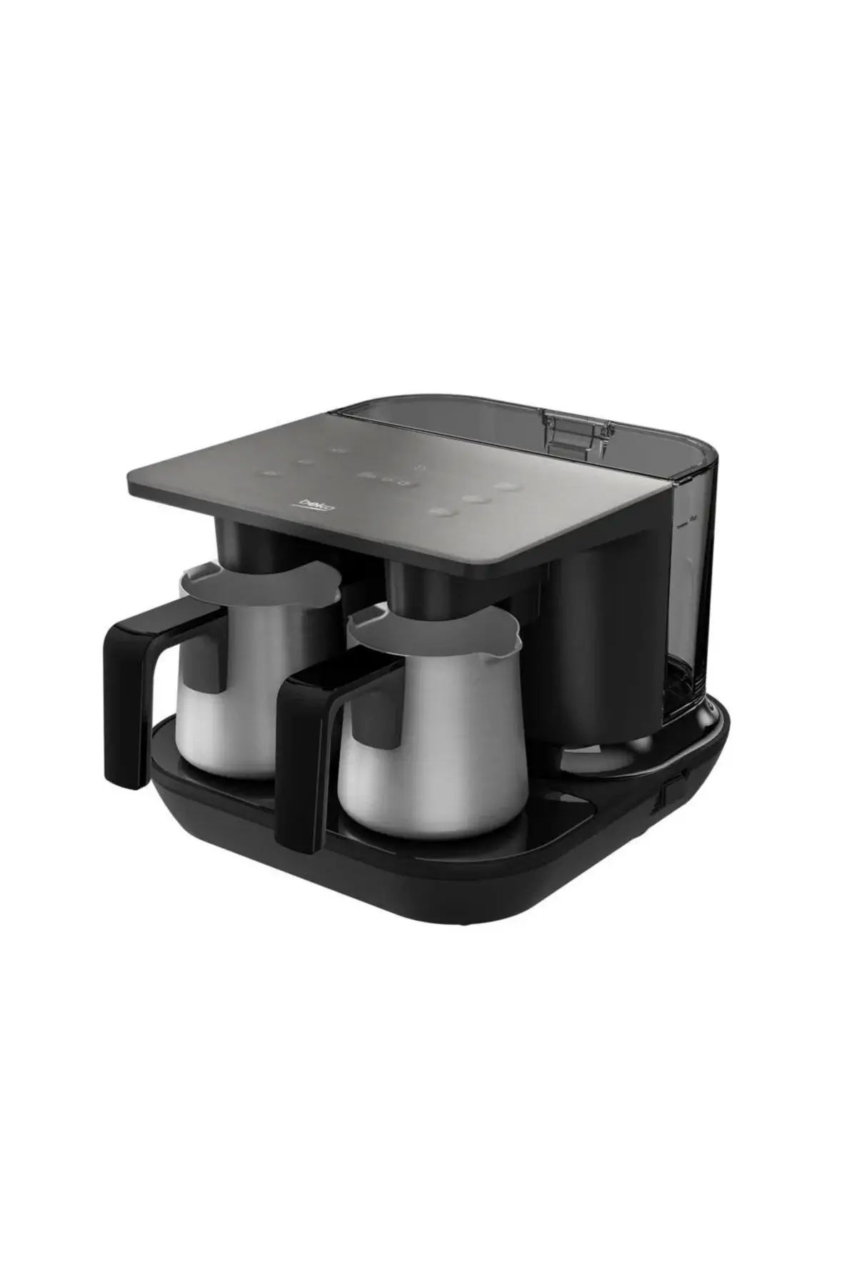 Beko Tkm 8961 A Keyf Antrasit Çelik İkili Türk Kahve Makinesi