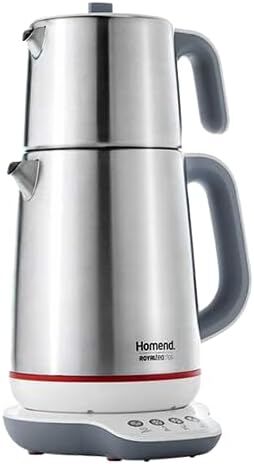 Homend Royaltea 1709H Konuşan Çay Makinesi (Dokunmatik Baza)