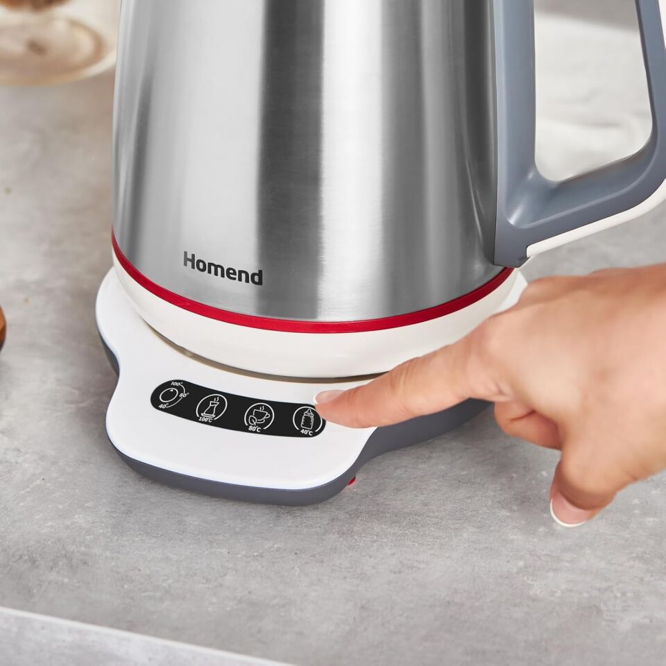 Homend Royaltea 1709H Konuşan Çay Makinesi (Dokunmatik Baza)