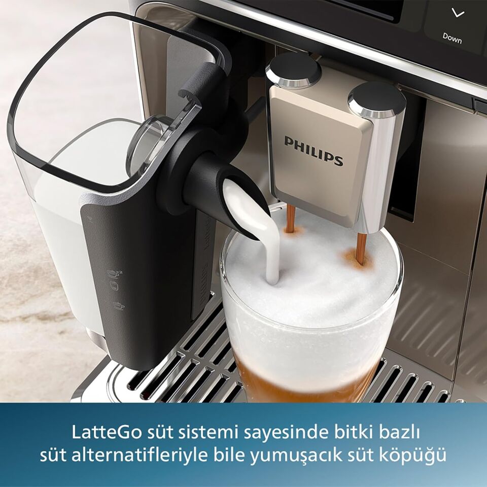 Philips 5500 Serisi LatteGo EP5547/90 Tam Otomatik Espresso Makinesi