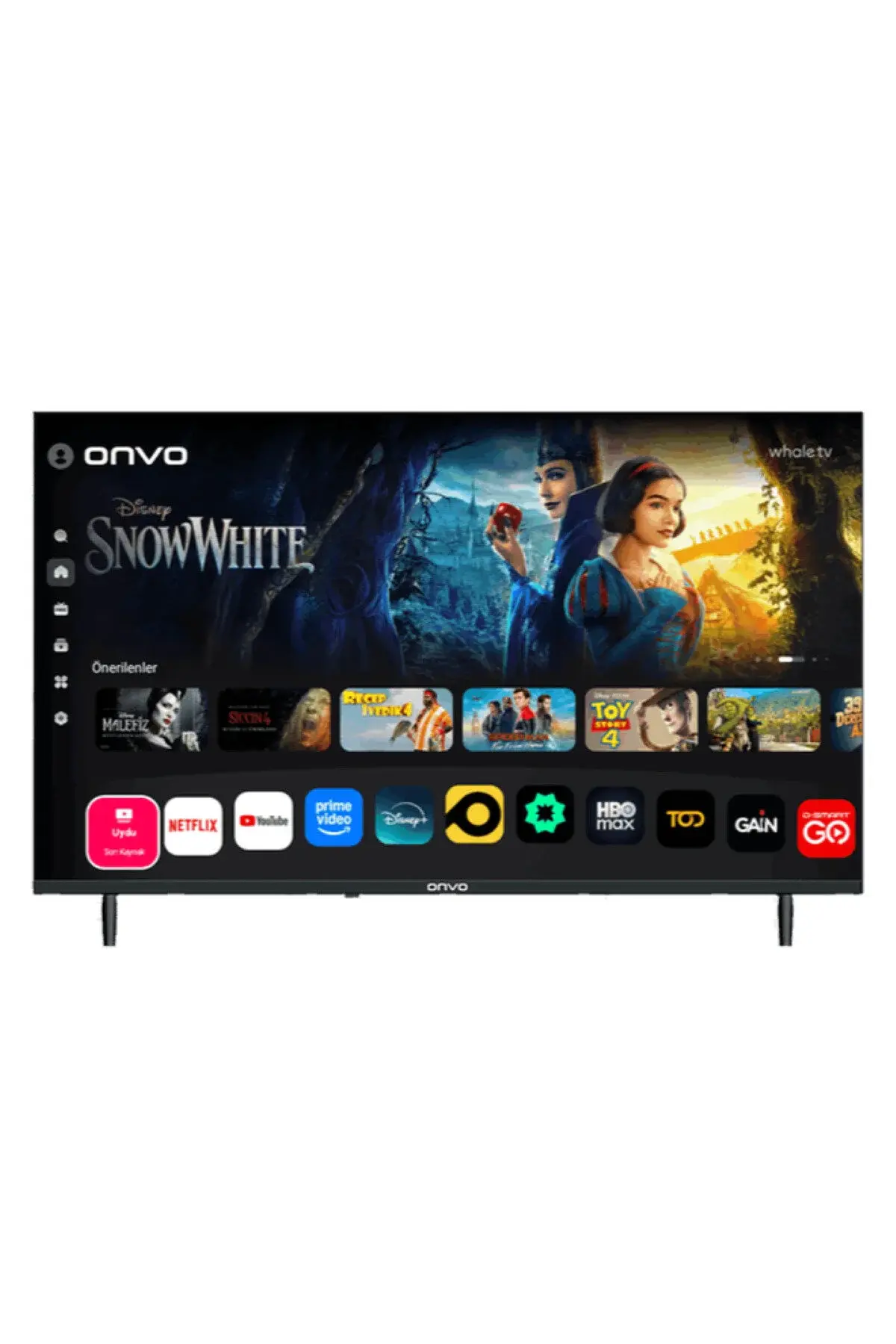 ONVO 40VL80F2FA 40'' 102 Ekran Uydu Alıcılı Full HD WhaleOS 10 LED TV