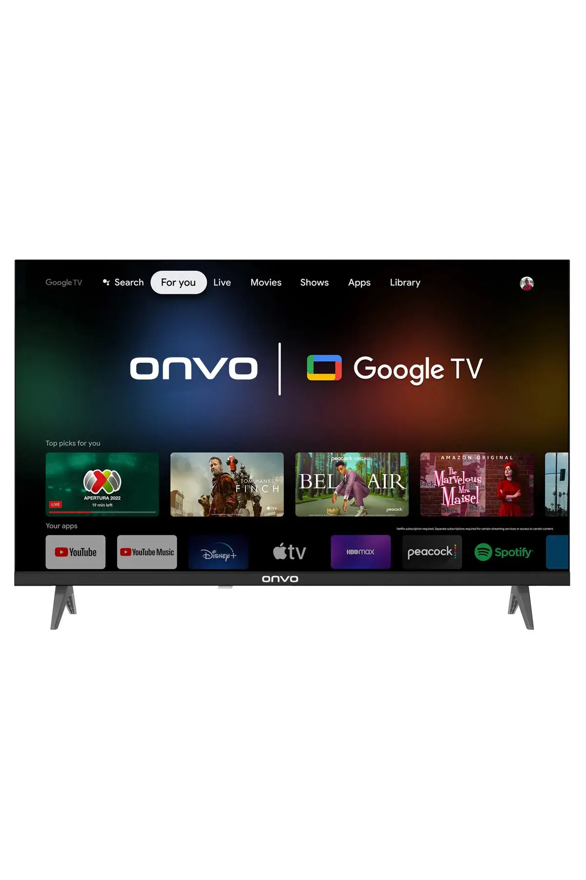 ONVO 32OVF9000H 32’’ 82 Ekran Uydu Alıcılı HD Ready Google LED TV