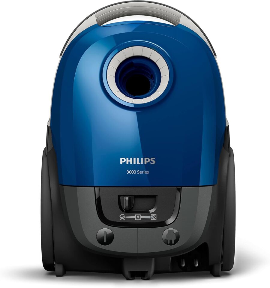 Philips 3000 Serisi Toz Torbalı Elektrikli Süpürge, 899W, Alerji Filtresi, TriActive Başlık, XD3110/09