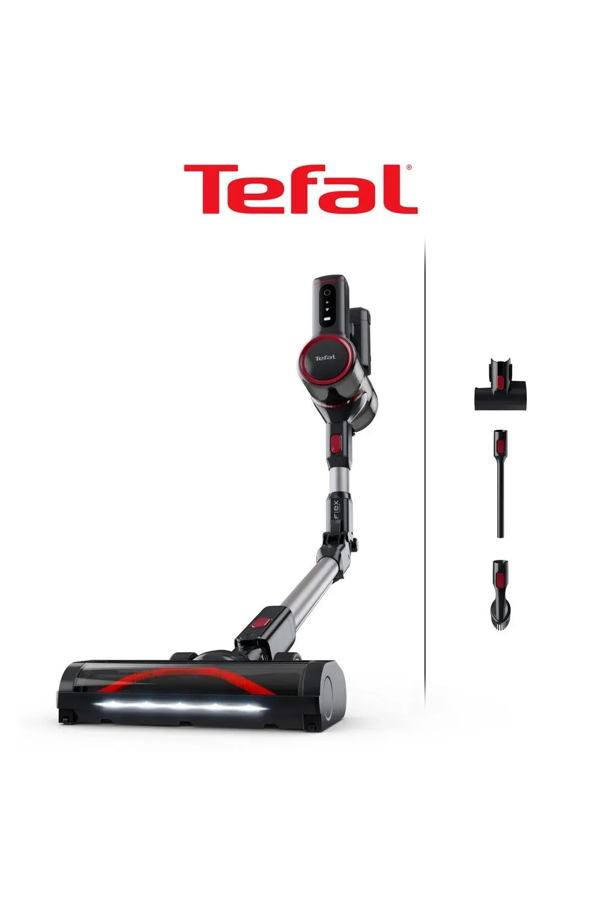 TEFAL TY6T88TR X-Force Flex 8.60 Max Animal Care Kablosuz Dikey Süpürge