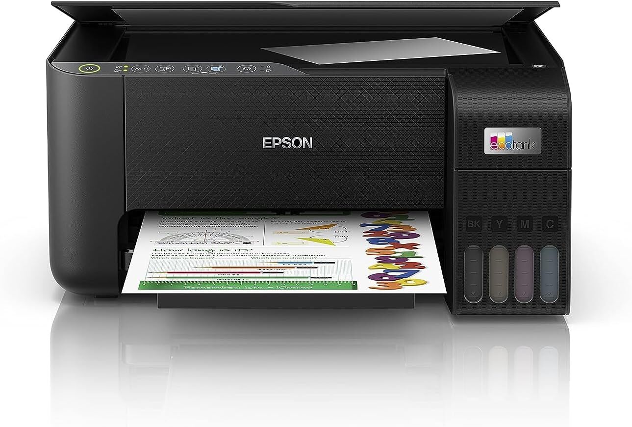 Epson EcoTank L3250 Wi-Fi + Tarayıcı + Fotokopi Renkli Çok Fonksiyonlu Tanklı Mürekkep Püskürtmeli Yazıcı