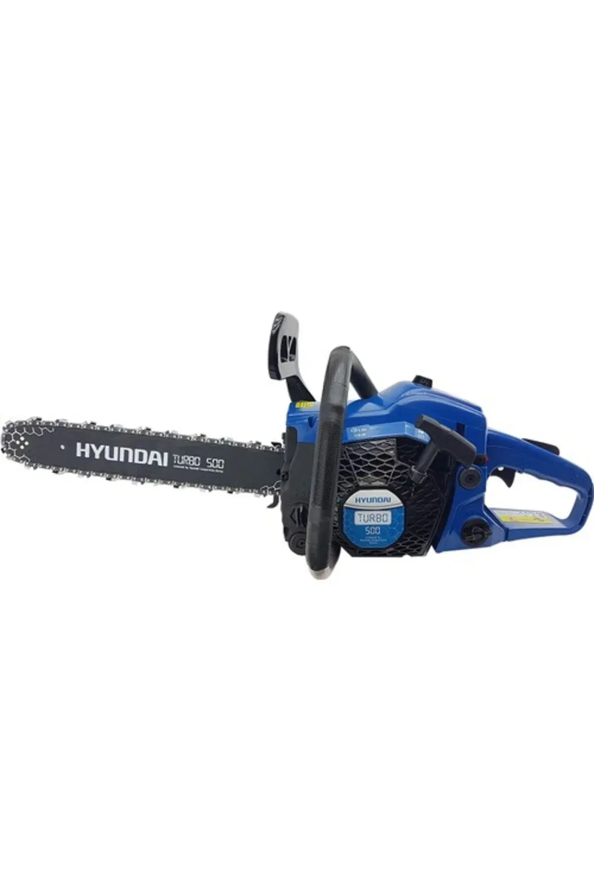 Hyundai Turbo 500 Motorlu Testere – 40 cm Pala, Magnezyum Karterli, 2 HP Benzinli Ağaç Kesme Testere