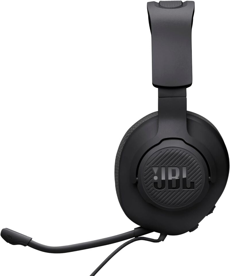 JBL Quantum 100M2 Siyah Kablolu Kulak Üstü Oyuncu Kulaklığı