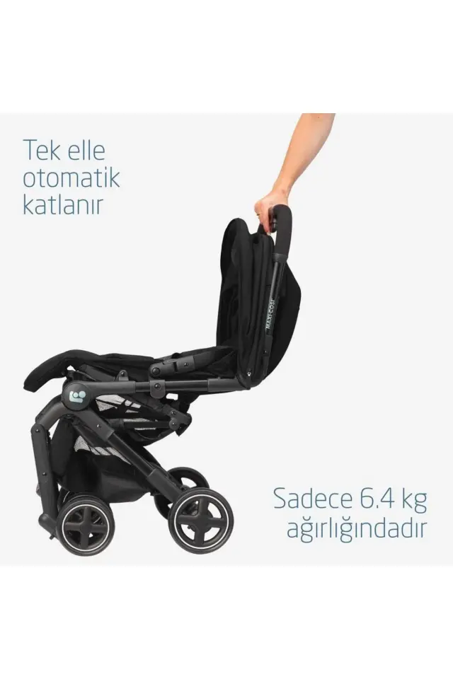 Maxi-Cosi Maxi-cosi Lara2 Ultra Kompakt Otomatik Katlanan Kabin Boy Seyahat Sistem Olabilen Bebek Arabası Esse
