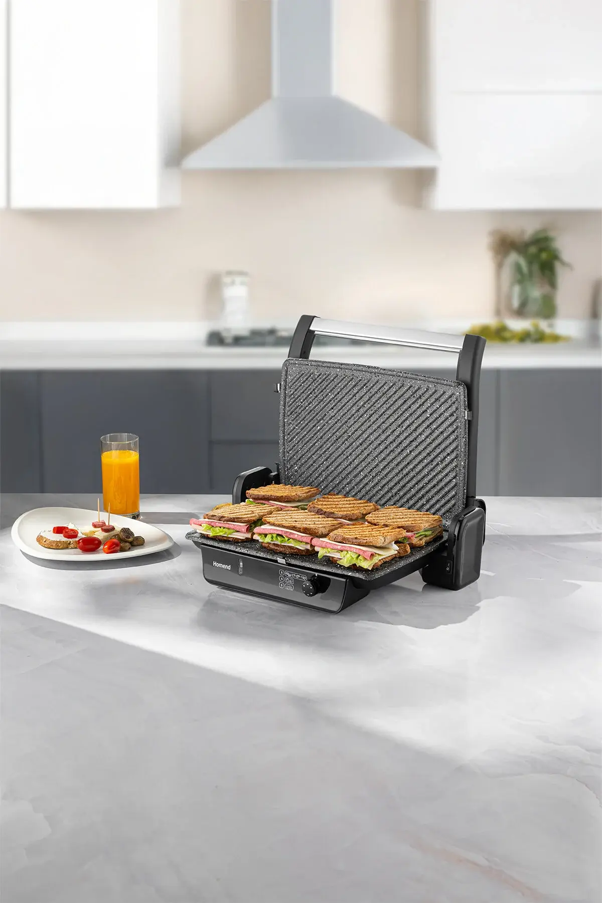 HOMEND Toastbuster 1334h Tost Makinesi Mat Siyah