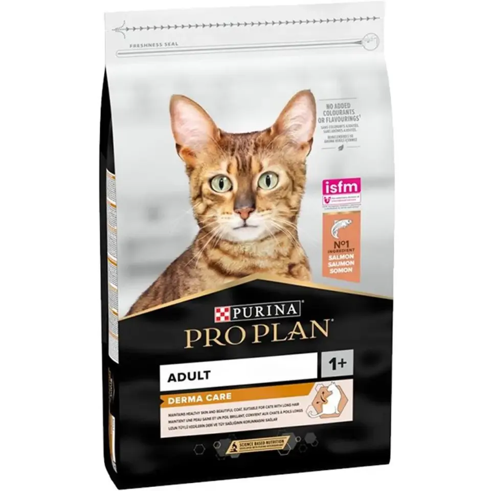 Pro Plan Derma Care Somonlu Tüy Sağlığı Destekleyici Kedi Maması 10kg