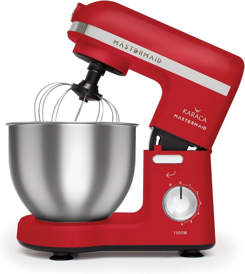Karaca Maestrochef Stella Stand Mikser Cherry Red 1500w 5 Litre
