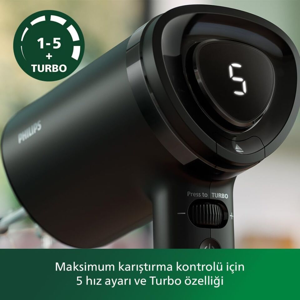 Philips 5000 Serisi El Mikseri, 500W, Sıçrama Önleyici, HR3781/00