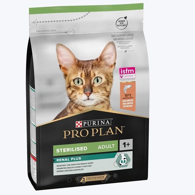 Pro Plan Kısırlaştırılmış Somonlu Kuru Kedi Maması 3 Kg