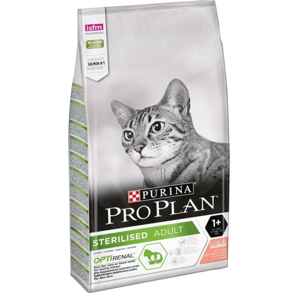 Pro Plan Kısırlaştırılmış Somonlu Kuru Kedi Maması 3 Kg