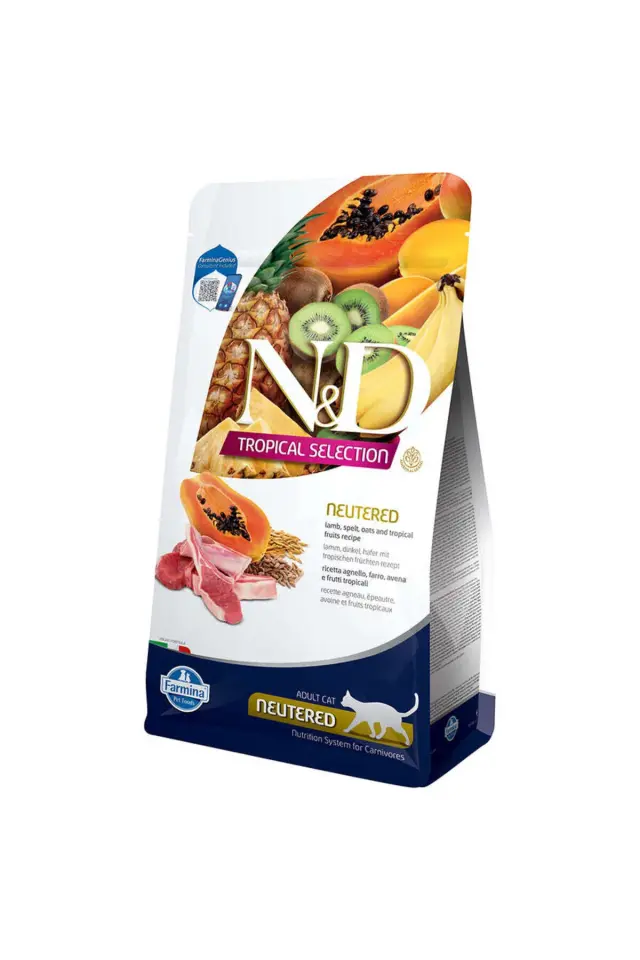 N & D Tropical Kuzu Etli Kısırlaştırılmış Kedi Maması 10 KG