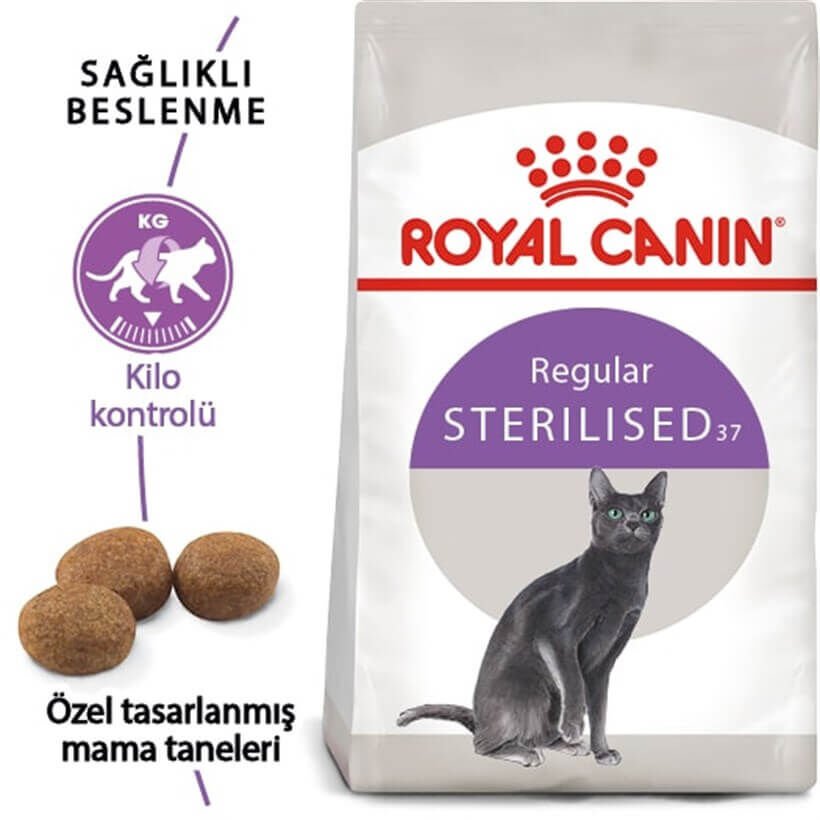 Royal Canin Sterilised37 Kısırlaştırılmış Kediler Için Kuru Kedi Maması 15kg