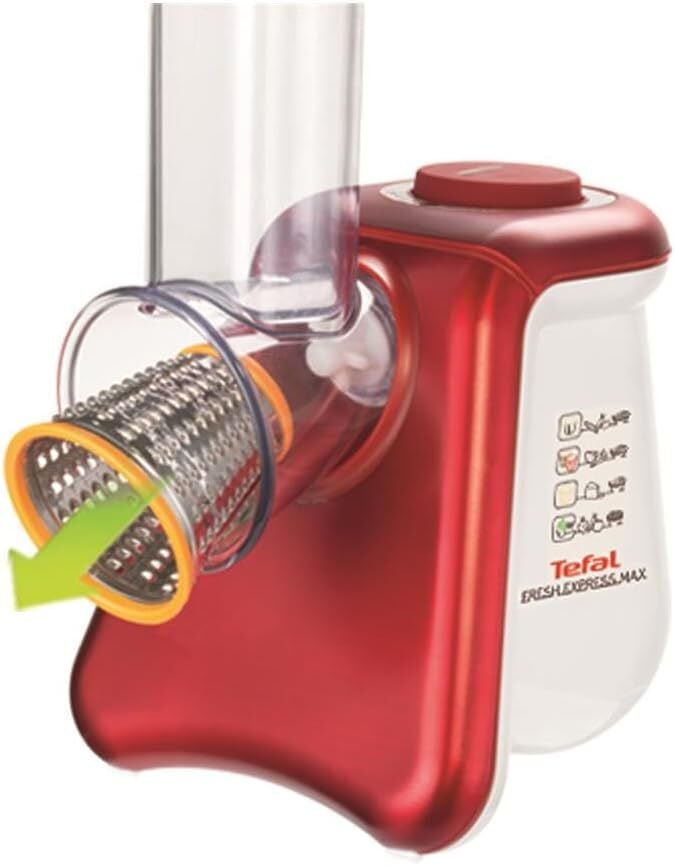 TEFAL Fresh Express Fight Doğrayıcı Rende Kırmızı 200 W