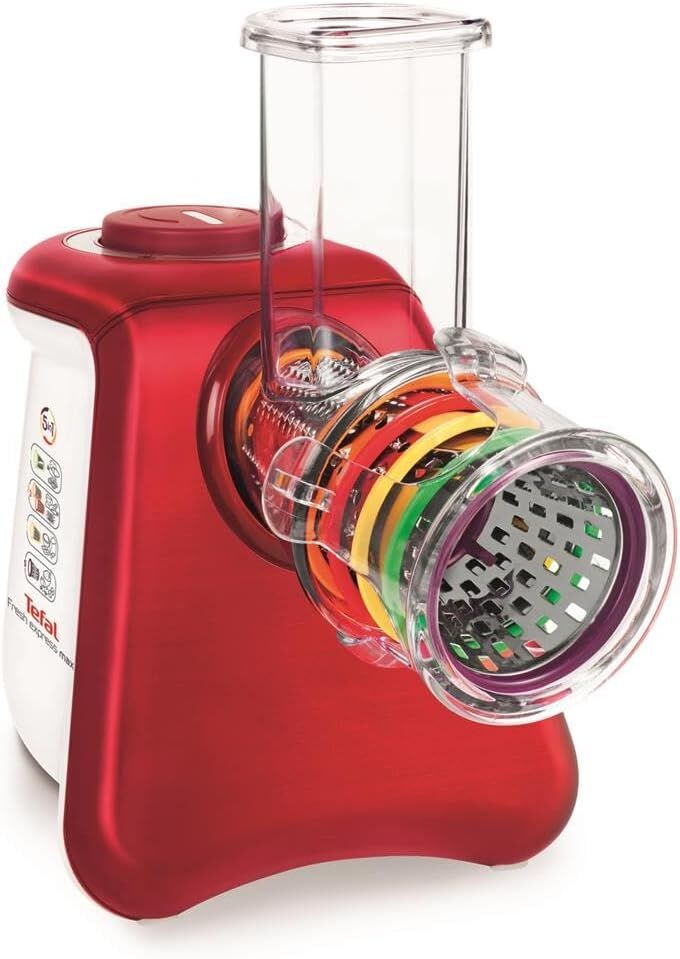 TEFAL Fresh Express Fight Doğrayıcı Rende Kırmızı 200 W