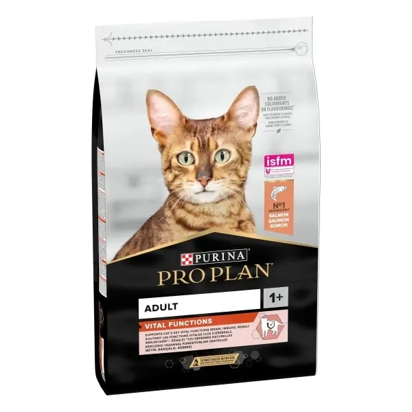 Pro Plan Yetişkin Kediler İçin Somon Balıklı Kedi Maması 10 Kg