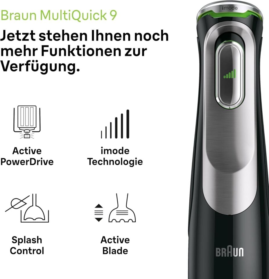 Braun Mq9187xlı Multiquick 9 1200w El Blender Seti