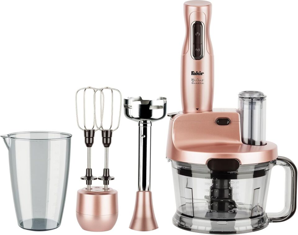 Fakir Mr. Chef Quadro Blender Seti Rose Mikser Robot Seti 1000 Watt