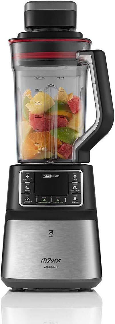 Arzum Vacuumix Vakumlu Power Blender 1500W Siyah - AR1061