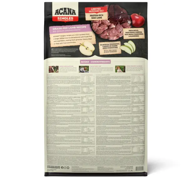 Acana Grass-Fed Lamb Kuzulu Tahılsız Köpek Maması 2kg