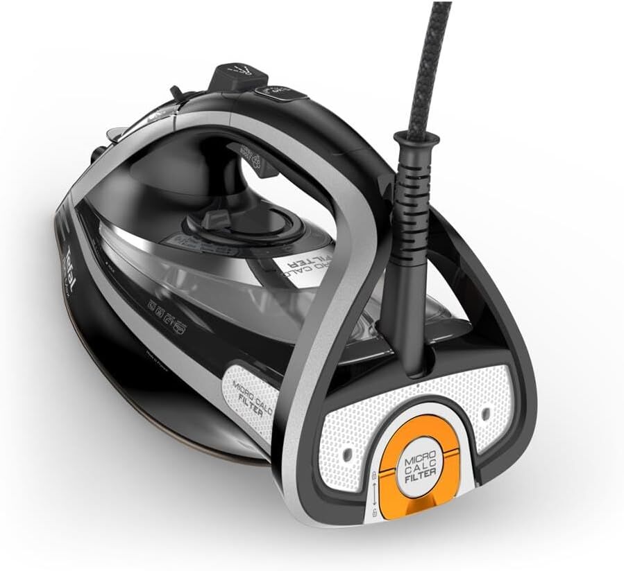 TEFAL FV9850 Pure Max 60 gr Sürekli ve 290 gr Şok Buharlı 3200 Watt Buharlı Ütü