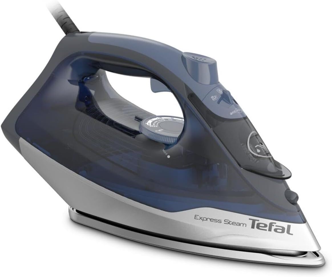 TEFAL FV2868 Express Steam Max 45 gr Sürekli ve 160 gr Şok Buharlı 2500 Watt Buharlı Ütü