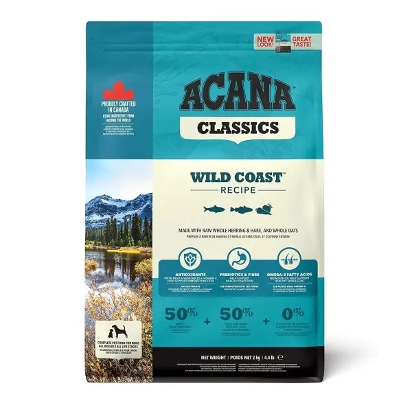Acana Classics Wild Coast Balıklı Düşük Tahıllı Köpek Maması 2kg
