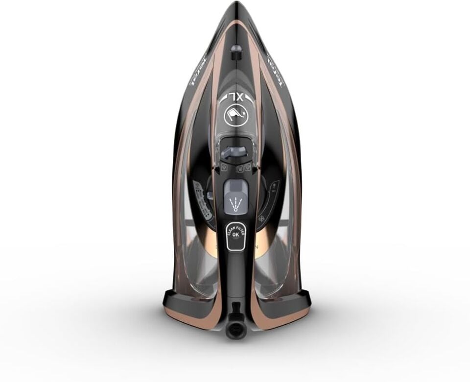 TEFAL FV9845 Ultimate Pure 60 gr Sürekli ve 260 gr Şok Buharlı 3200 Watt Kireç Avcısı Buharlı Ütü