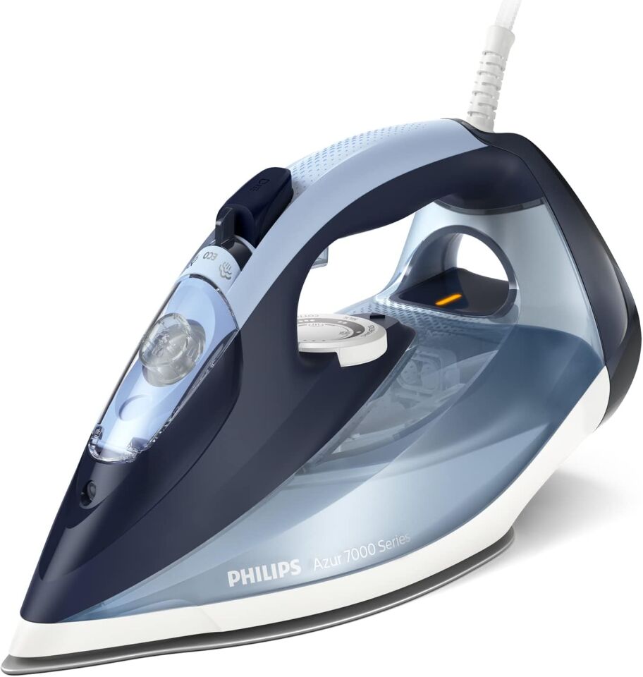 Philips 7000 Serisi Buharlı Ütü, 2800W, 250 g Şok Buhar, 50 g/dk Sürekli Buhar, SteamGlide, DST7020/20