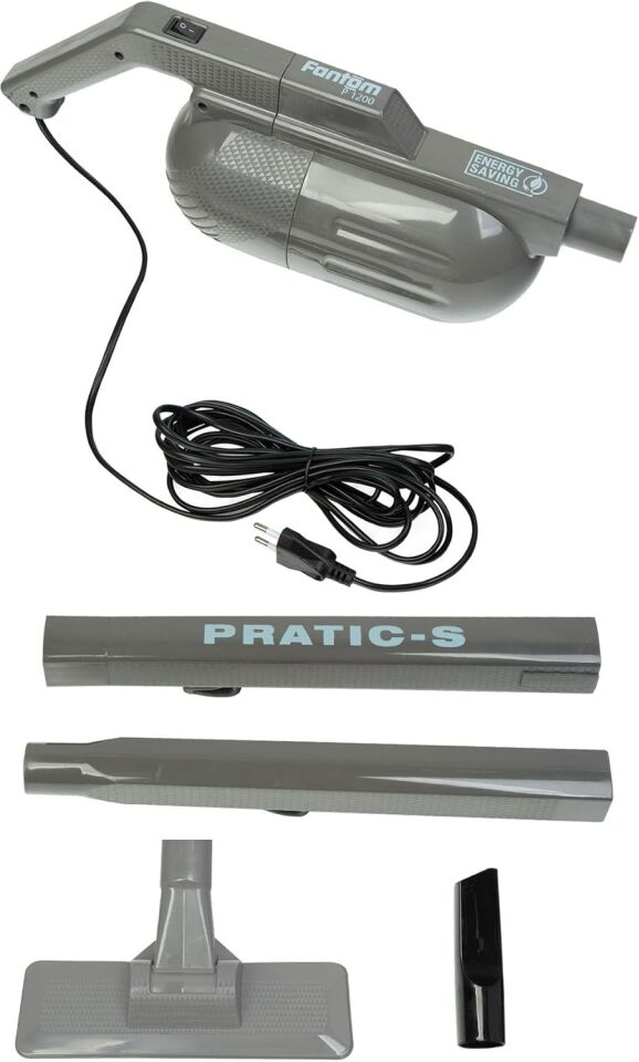 FANTOM Pratıc-S P1200 Toz Torbasız Dikey Süpürge Antrasit