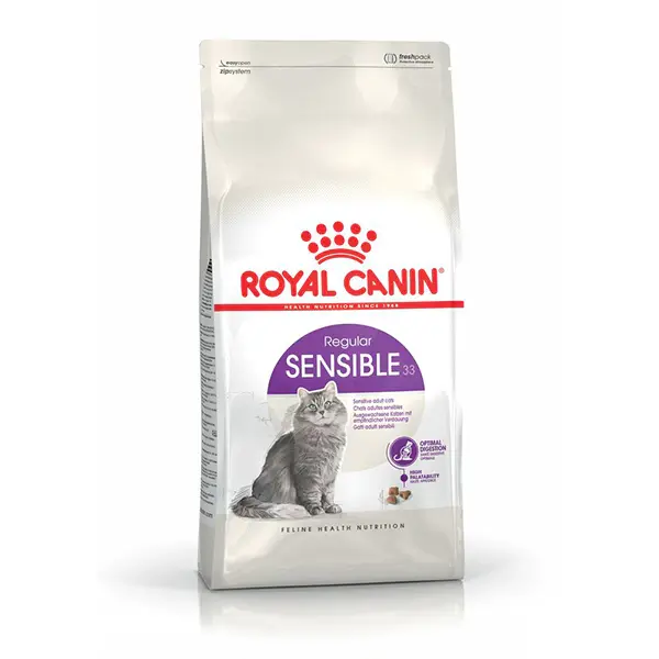Royal Canin Sensible 33 Hassas Sindirim Sistemli Kediler İçin Yetişkin Kedi Maması 4kg