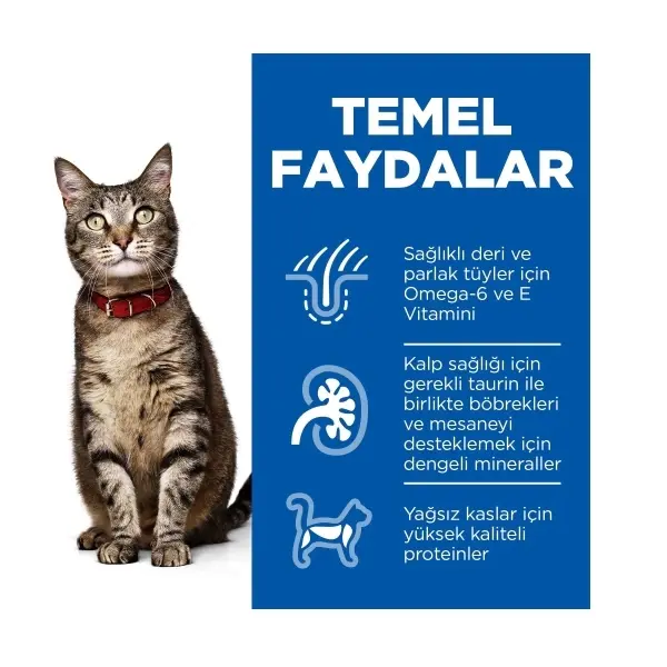 Hill's SCIENCE PLAN Optimal Care Ton Balıklı Yetişkin Kedi Maması 1,5kg